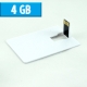 USB Tarjeta de Crédito 4 GB