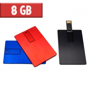 USB Tarjeta Metálica 8 GB