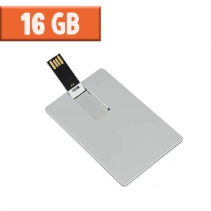 USB Tarjeta Metálica 16 GB