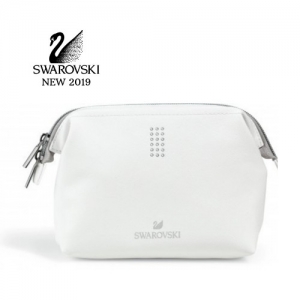 Estuche de maquillaje o cosmetiquera de lujo Swarovsky 18 Cristales