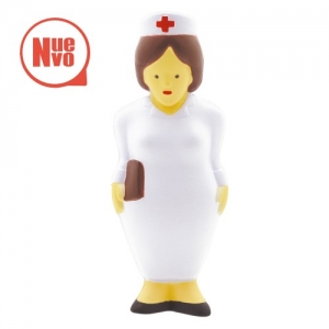 Figura anti-estrés muñeca de enfermera
