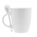 Taza con cuchara echas de cerámica Promocional