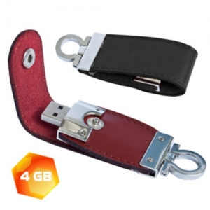 Memoria USB de piel 4 GB