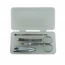 Set de manicure con estuche de plástico