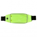 Cinturón deportivo ajustable, compartimento p/celular y salida audífonos