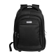 Mochila con ruedas, compartimentos central y frontal para laptop, nylon.