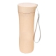 Termo ESPIGA fibra de trigo biodegradable c-cuerda colgante. Libre de BPA