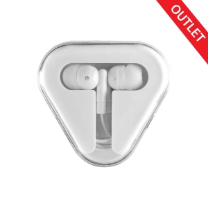 Audífonos con estuche Modelo TRITONE color blanco