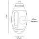 Cilindro Anfora Futbol Americano 1300ml Plástico