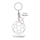 USB Memoria SOCCER Llavero Métalico 8 GB
