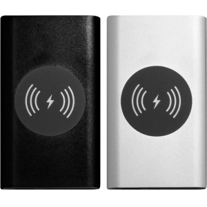 Power Bank pila o banco de poder 4000 mAh Qi inalámbrico o cable