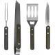 Set para asado con estuche