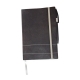 Libreta con filos de color a juego con pluma