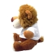 Hermoso peluche de león