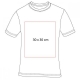Playera cuello redondo con manga corta color rojo talla CH