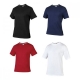 Playera cuello redondo con manga corta color rojo talla G