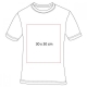 Playera cuello redondo con manga corta color rojo talla G