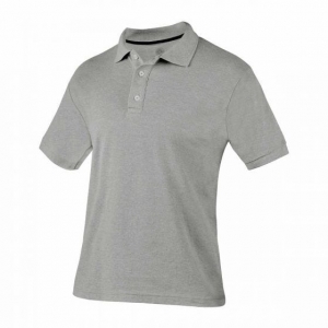 Playera cuello redondo con manga corta color Gris talla EXG