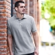 Playera cuello redondo con manga corta color Gris talla M