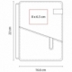 Agenda semanal USB de 4 GB en curpiel