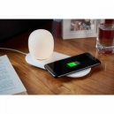 Cargador inalambrico con lámpara incorporada