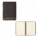 Libreta Lino con espiral y elástico