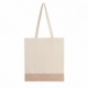 Bolsa Lash sin fuelle con asa y de yute