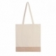 Bolsa Lash sin fuelle con asa y de yute