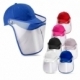 Gorra con careta desmontable