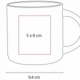 Taza Ammy cerámica 16 onz