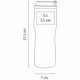Termo Presley acero inoxidable 500 ml