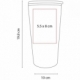 Termo Lautrec acero inoxidable 700 ml