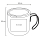 Taza termo CHAI con asa y tapa 375 ml