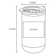 Termo Cocoa de acero con base de corcho y tapa 600 ml