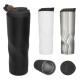 Termo Twist con forma retorcida de 500 ml boquilla de seguridad