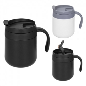 Taza térmica doble pared Bilbao 365 ml antiderrame