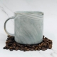 Taza de cerámica CARRARA 365 ml acabado tipo mármol