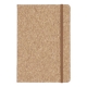 Libreta de corcho CORK con resorte 76 hj