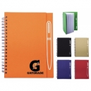 Libreta con espiral Spain 70 hj con imán sujetador de Bolígrafo