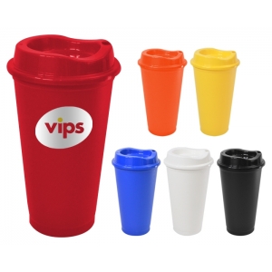 Vaso de plástico tipo café Aldo 450 ML