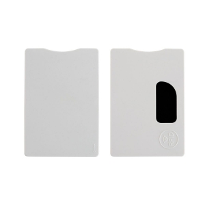 Tarjetero de material antibacterial y antirobo RFID