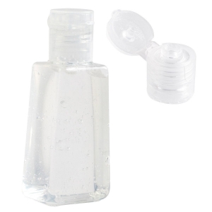 Gel antibacterial reutilizable 62 por ciento en bote rectangular 30 ML