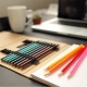 Set de lápices de colores ecológico con ventana