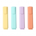 Set de 4 marcadores o marca textos de colores Lesse