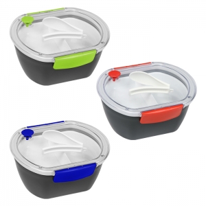 Tupper o contenedor Kerala con cuchara para alimentos