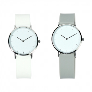 Reloj de pulso unisex correa silicón y maquinaria japonesa