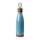 Termo de acero inoxidable Coruña con detales amaderados 500 ml