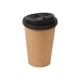 Vaso café de corcho con tapa antiderrame 350 ml