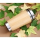Termo doble pared Acero y bambú Jaén 450 ml