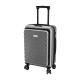 Maleta con ruedas tipo trolley rígida con candado y puerto USB